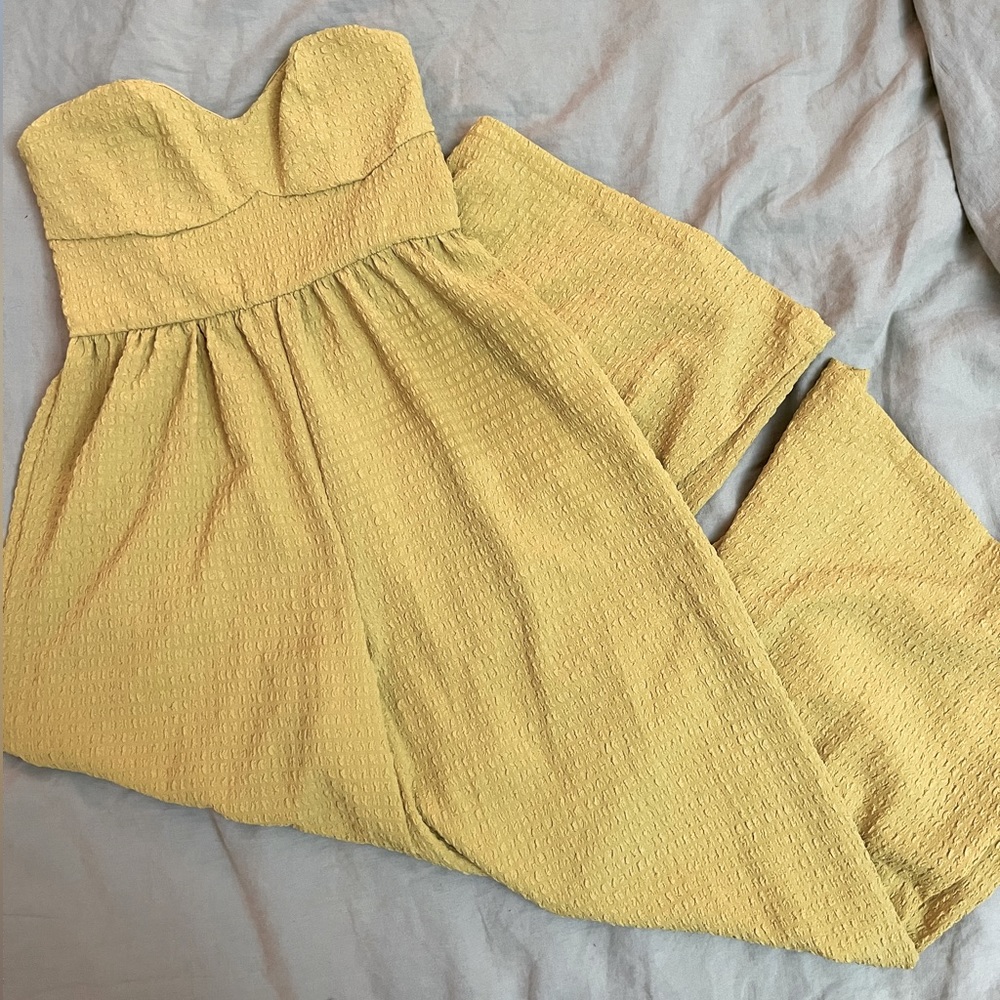 Wide leg jumpsuit